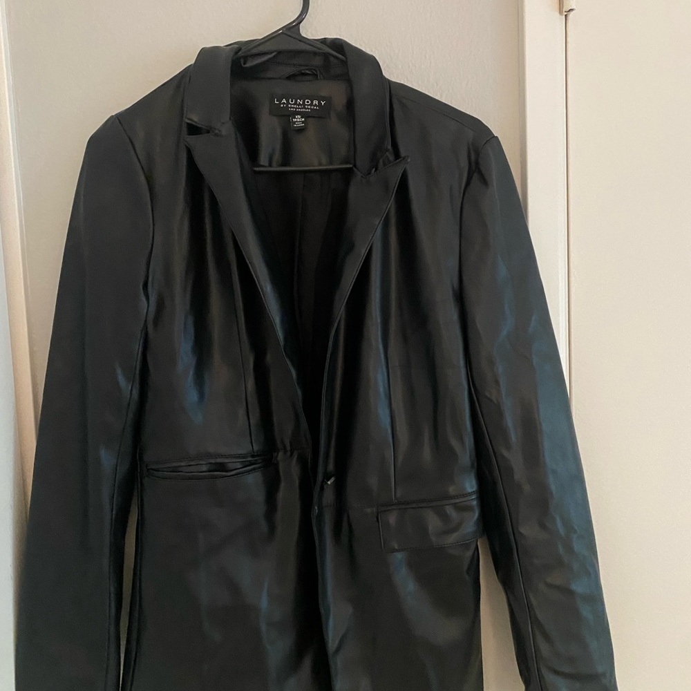 Laundry by Shelli Segal Sleek Black Jacket